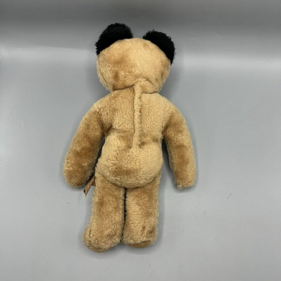 Eden Toys Vintage 1975 Paddington Bear Plush Stuffed Animal Tan Brown Haiti 13" - Picture 6 of 9